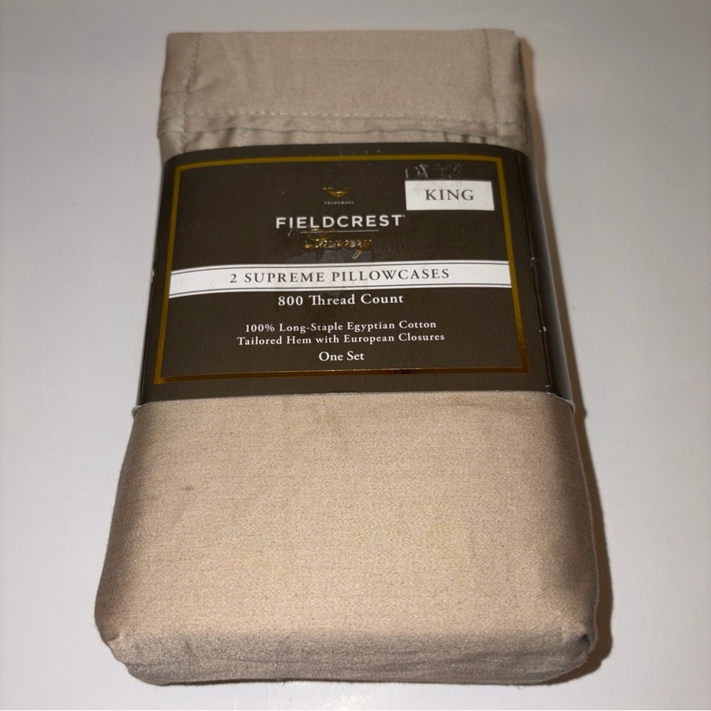 Supreme Pillowcases in Tan